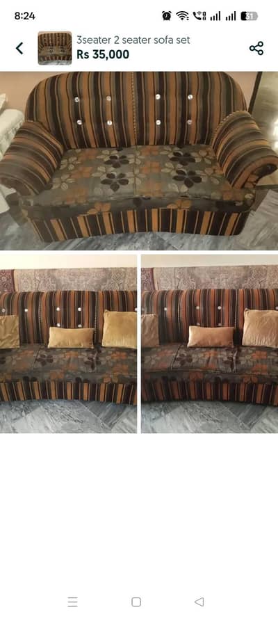3 seater 2 seater sofa set