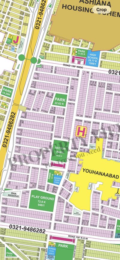1 Kanal Possession Plot | Sector H Prism | Near Park & Mosque | Ready for Construction*