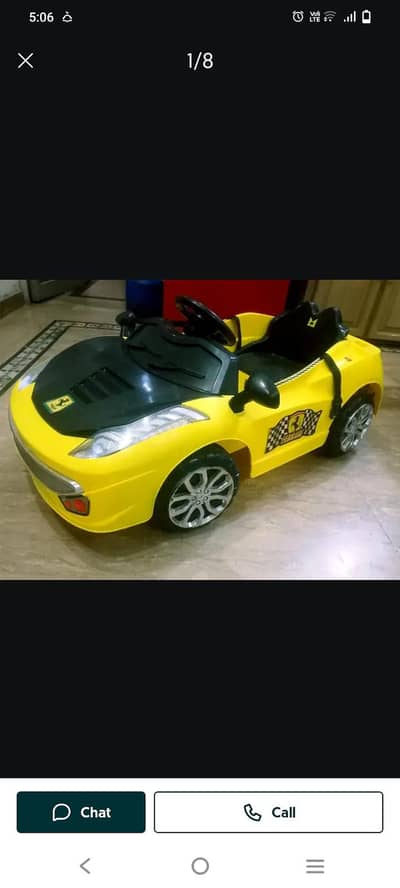 kids Ferrari car
