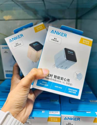 Original Anker Fast Charger Pakistan for iPhone & Android