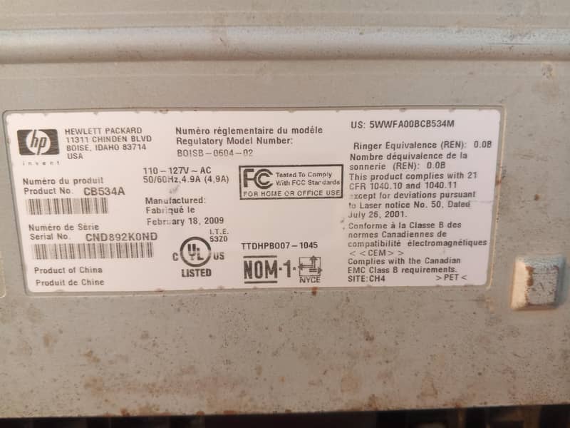 Hp printer 1522 7
