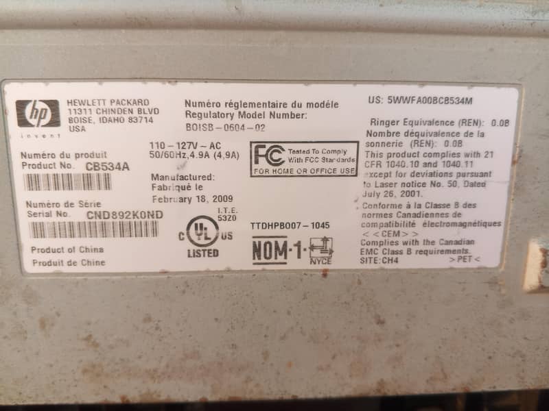 Hp printer 1522 8