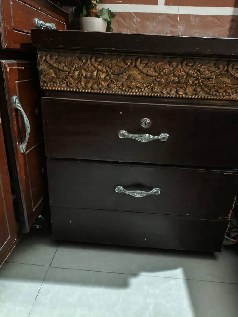 bed with side tables 1