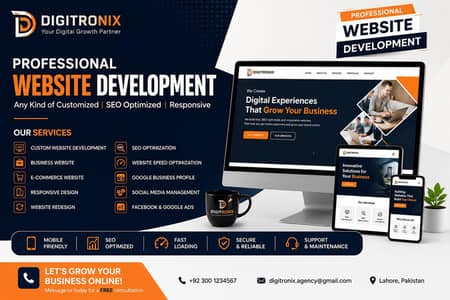 Website Development | Custom Website | Business Website | E-commerce