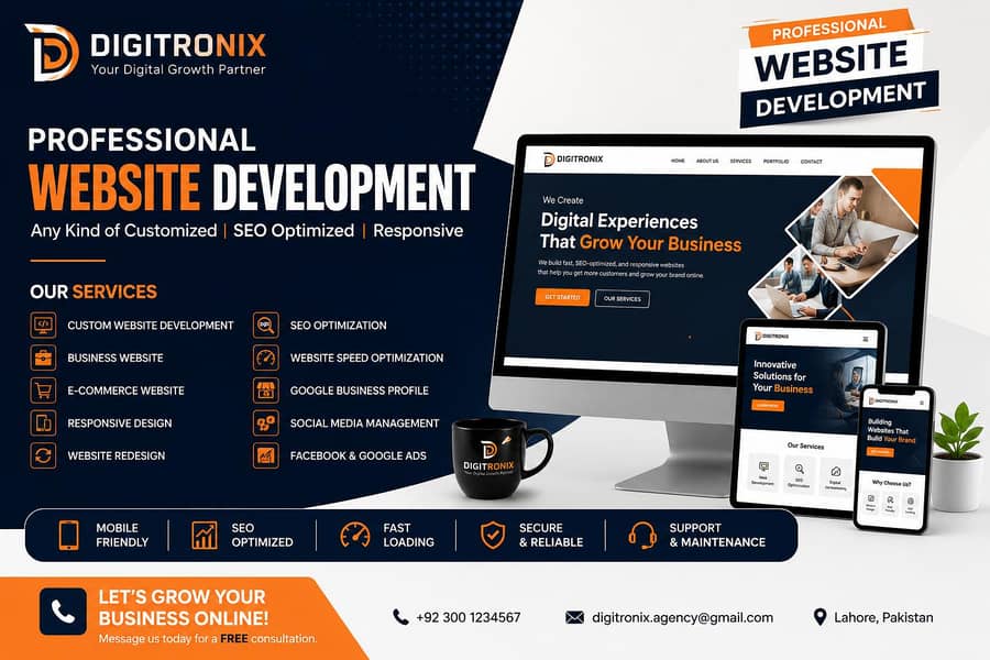 Website Development | Custom Website | Business Website | E-commerce 0