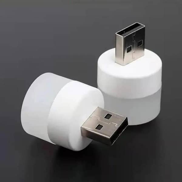 Portable Mini USB LED Light Bulb for Laptops, Power Banks, and USB Ports