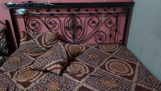 king size bed with mattress urgent sale