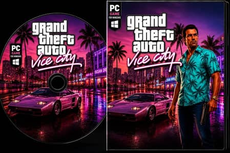 Gta vice city Game DVD 