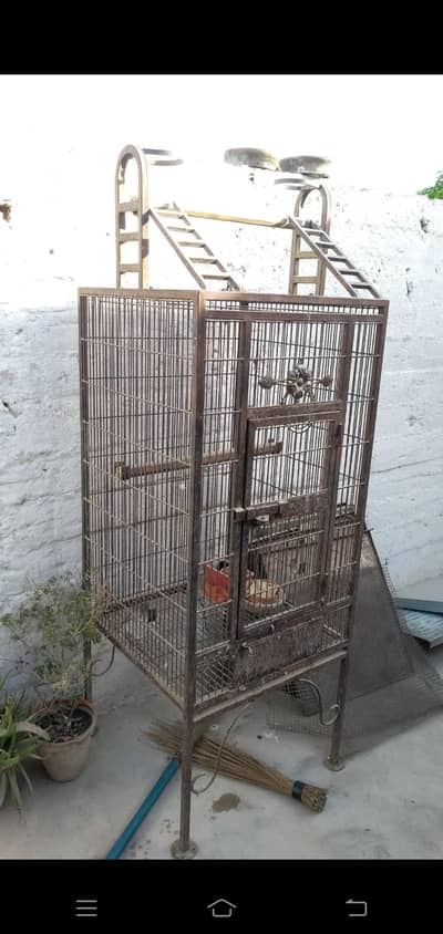 HEAVY CAGE GREY PARROTS MACAW COCKATOO I ORDER PE BNA HOWA HA