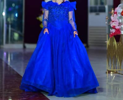 Royal Blue Ball gown