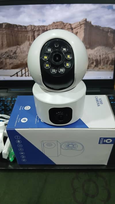 N9-2 Hd Smart 4mp 2+2 Wifi Double Lens Auto-tracking Tow Way Audio