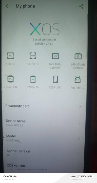 infinix hot 10 x692
