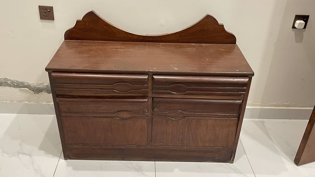 Double Bed With Dressing Table 5