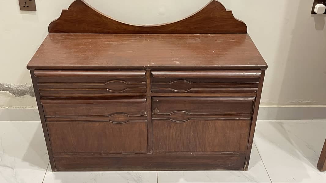 Double Bed With Dressing Table 6