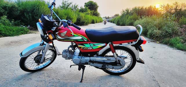 Honda CD 70 2022 model on my name