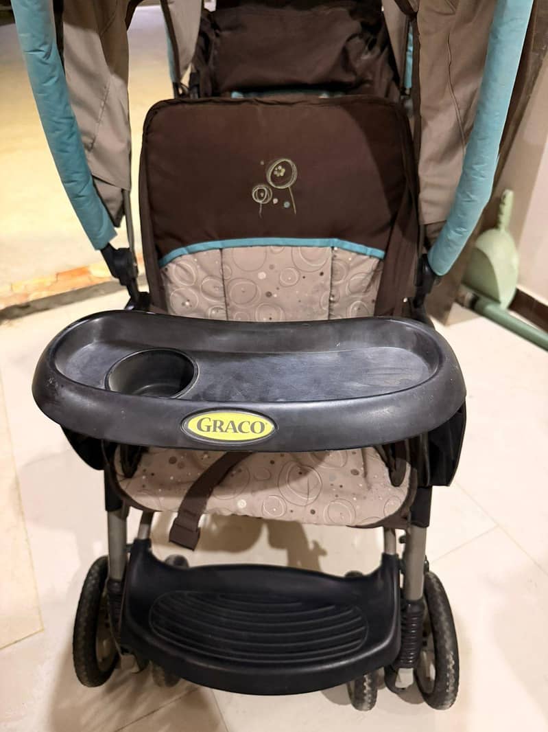 Graco twin stroller 2