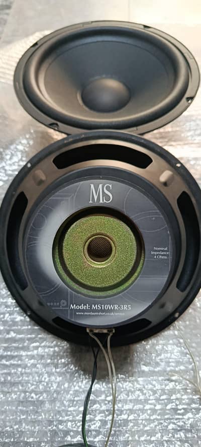 10" Mardunt Short Subwoofer Pair (MadeUK Brand )