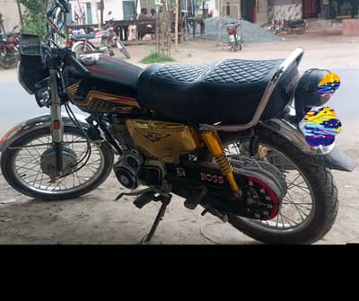 cg 125 Gold edition