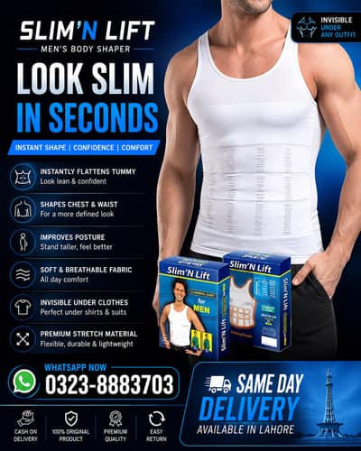 SLIM'N LIFT MEN'S BODY SHAPER