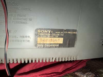 Sony Tv all ok perfect in working condition
