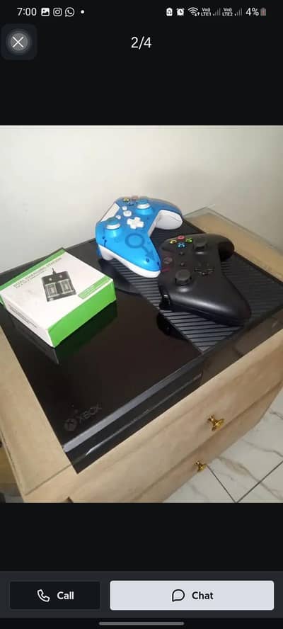 Xbox one 1tb With 14 games installed With 2 controller