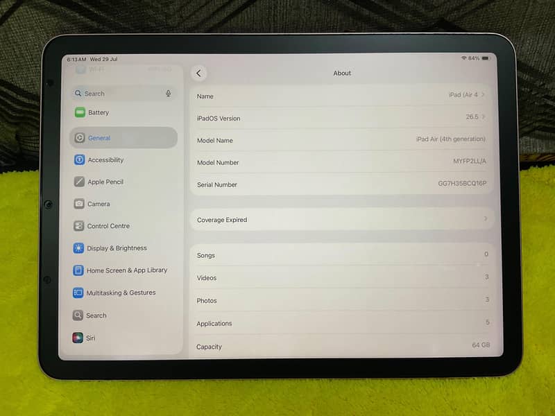 IPAD AIR 4 GENERATION 4