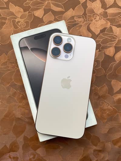 iPhone 16 Pro Max 256gb JV With Box