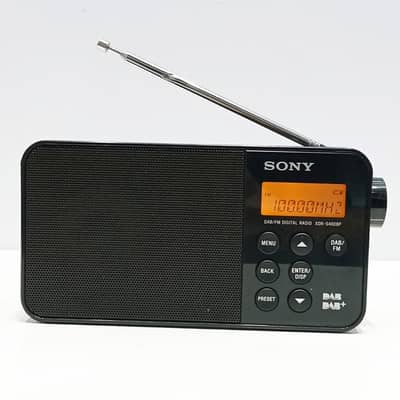 Sony XDR-S40DBP FM/DAB/DAB+ Portable DSP Digital Radio with Exc Recp