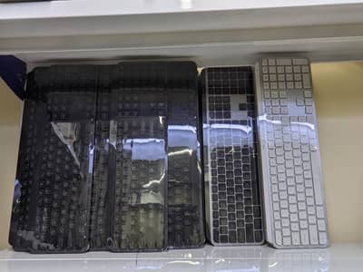 Logitech mx keys S trio Bluetooth backlit rechargable keyboard