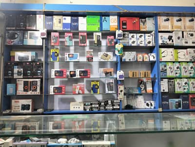 Mobile Shop Rack & Counter For sale
