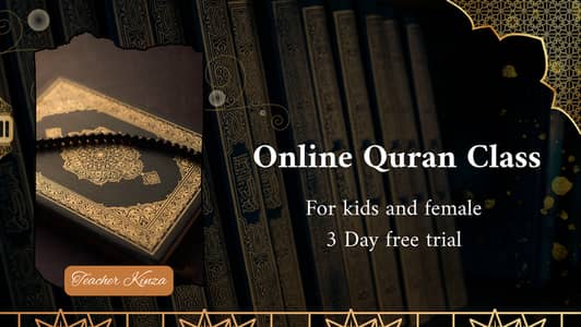 Online and home female Quran Teacher
