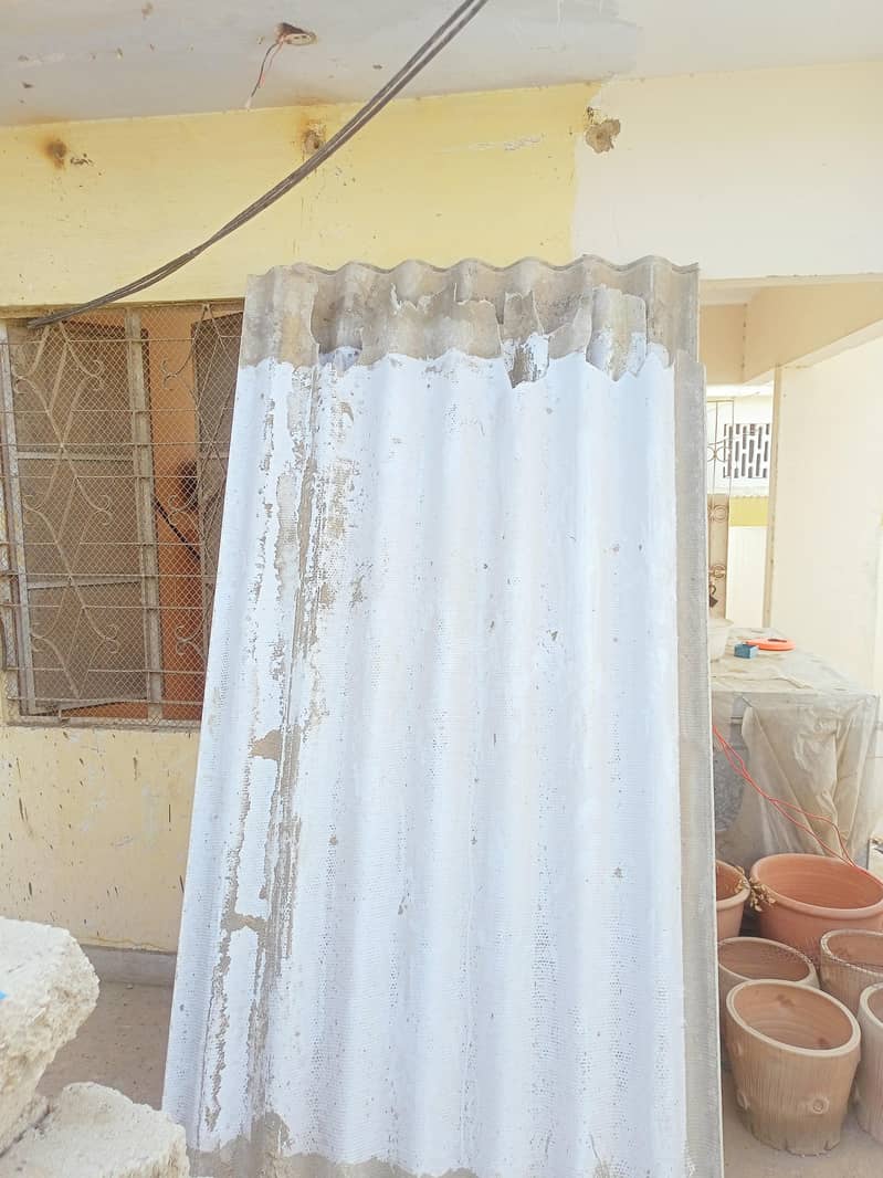 Cement sheets. 0