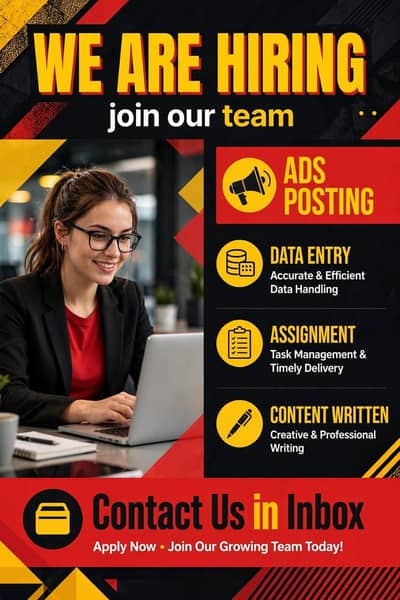 Haring data entry operate for office work- Fresher can apply