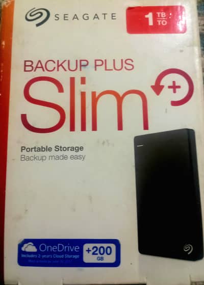 Portable storage 1TB