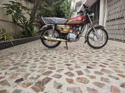 HONDA CG 125 SPECIAL GOLD EDITION SELF START