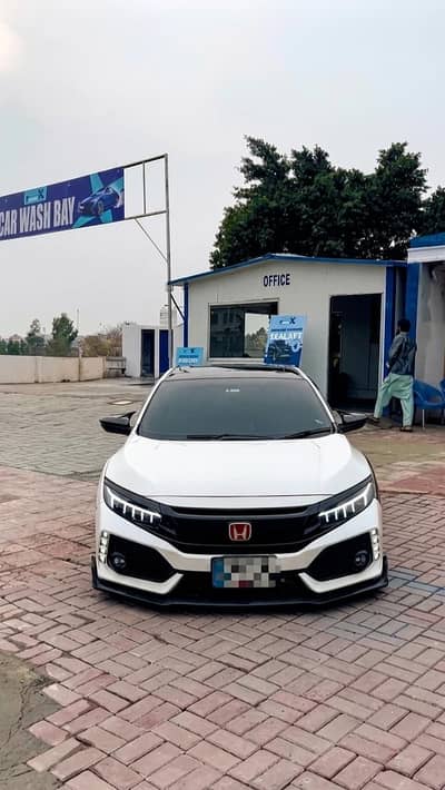 Civic x headlights audi style