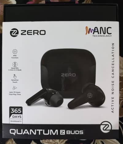 Zero Quantum Z Buds - ANC Earbuds | Wiith Box