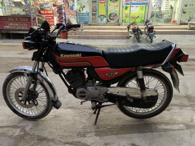 Kawasaki Gto 125 orignal my dada abu use