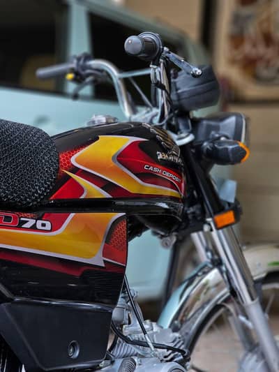 HONDA CD 70 BLACK Urgent Sale