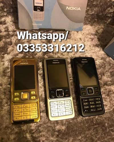 NOKIA 6300 METAL BODY