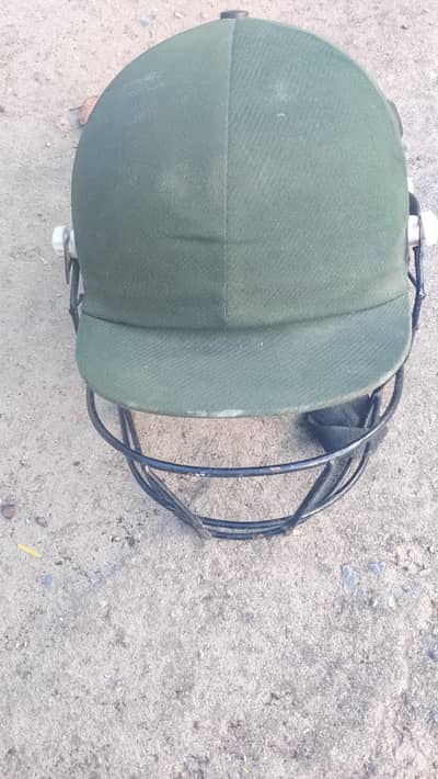 Used helmet