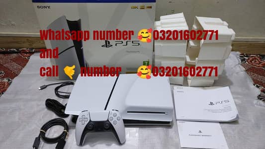 PS5 for sale to controller all all accessories box packing