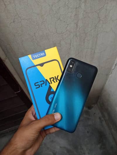 Tecno Spark 6 Go with box  3/ 64 urgent sale