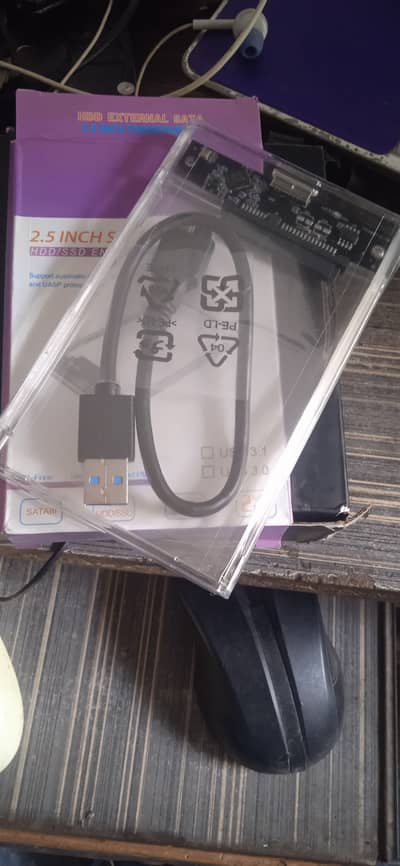Usb 3.0 crystal case