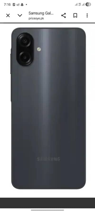 samsung galaxy A07 6/128GB Official PTA Approved