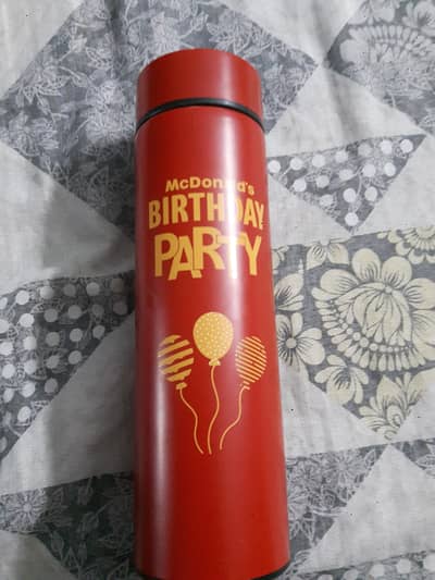 McDonald's BIRTHDAY PARTY water bottle