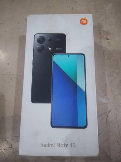Xiaomi Redmi Note 13 8+4 gb ram 256 gb storage with Box. . .
