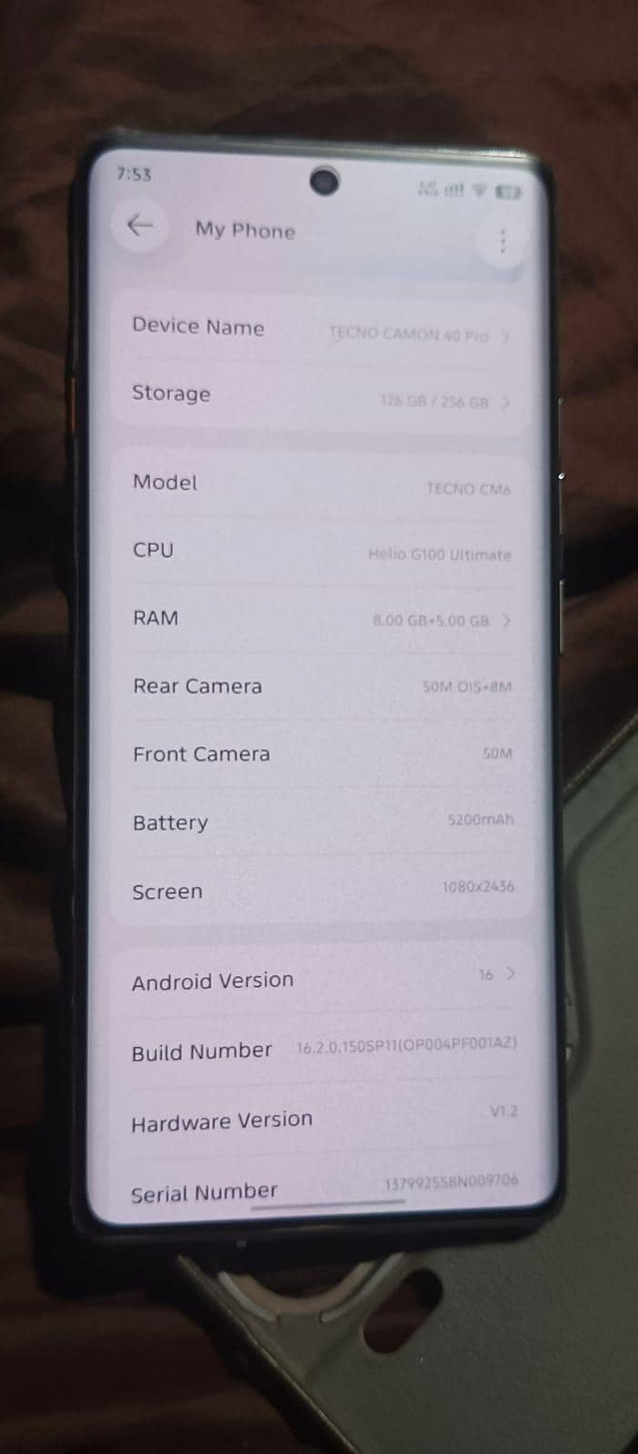 Tecno CAMON 40 Pro 2