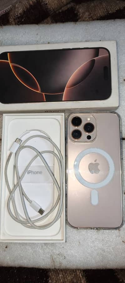 Apple iPhone 16 Pro Max desert titanium factory unlock