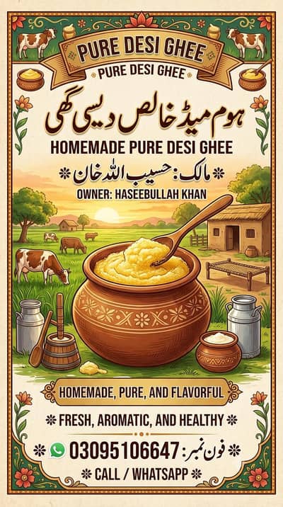 Pure Desi ghee